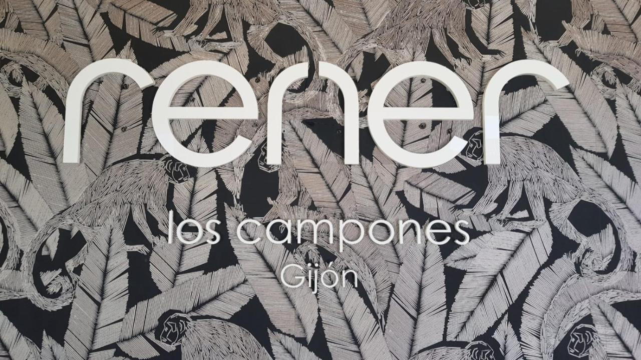Rener Hotel Los Campones Gijón Dış mekan fotoğraf